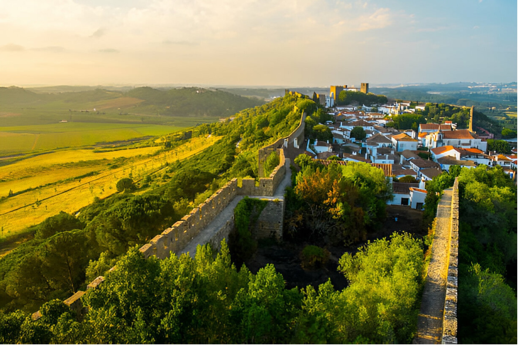 Paisagem icónica de Óbidos