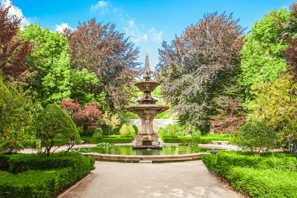 Foto do Jardim Botânico da Universidade de Coimbra