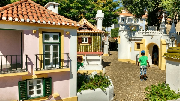 Foto do parque Portugal dos Pequenitos em Coimbra