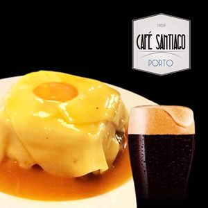Francesinha - Café Santiago (Porto)